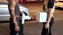 You're just drinking water and see this glitch in reality