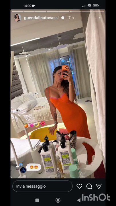 Guendalina tavassi story da Ibiza formentera