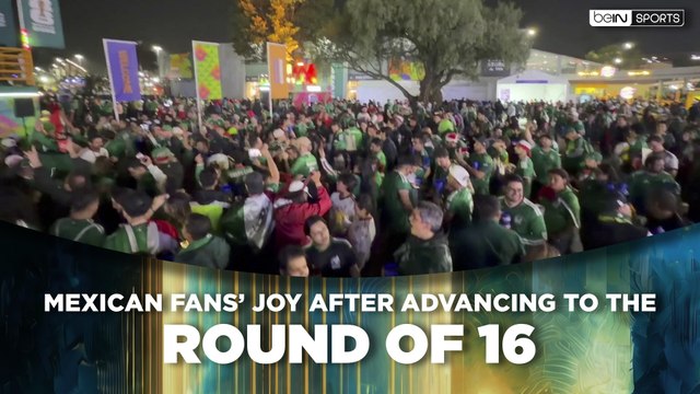 Mexican Fans Celebrate After Reaching the Round of 16 | beIN SPORTS USA