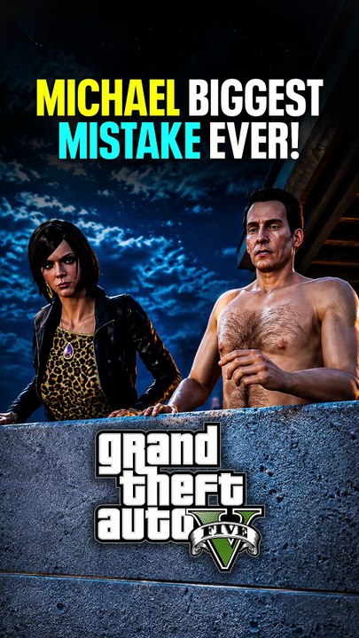 Michael's Biggest Mistake Ever! #gamestyphoon #gta5 #gtav #shorts #Franklin #Michael #Martin