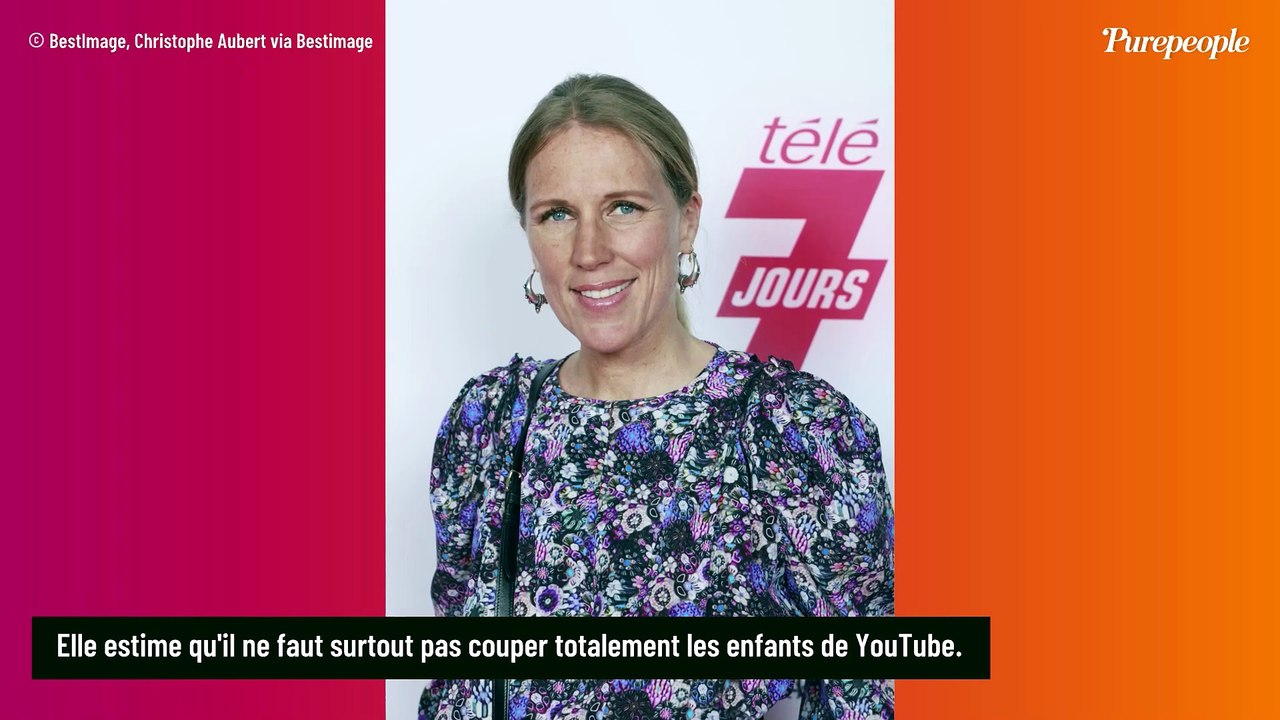 "Surtout pas couper les enfants des écrans" : L'étonnant conseil d'Agathe Lecaron, maman de deux garçons dont le père est haut placé chez TF1