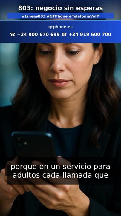 Centralita virtual para línea 803: funciones clave (en 1 minuto)