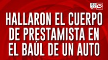 Crimen y misterio en un lubricentro: hallaron el cuerpo de prestamista en el baúl de un auto