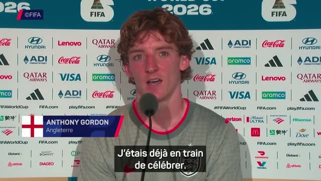 Angleterre - Gordon : “À la seconde où Harry se retourne, je sais que ça va faire but !”