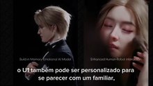 Empresa chinesa apresenta androide ultrarrealista desenvolvido para combater a solidão