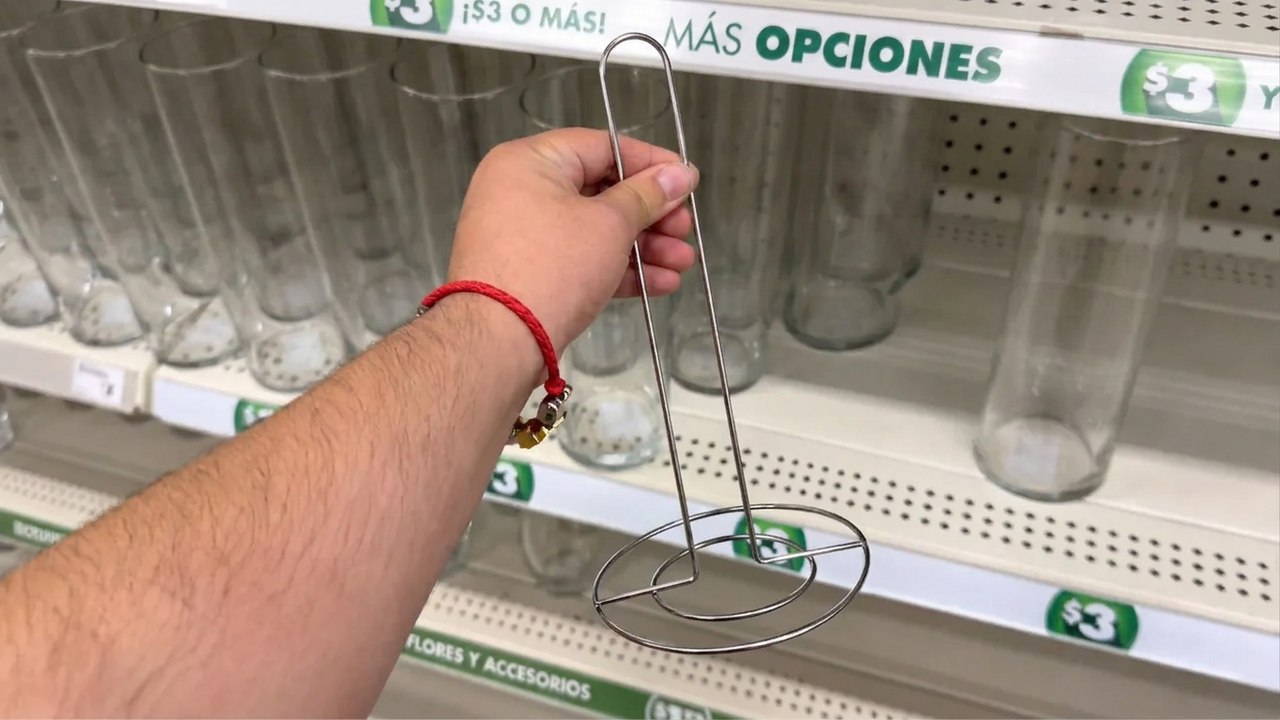 Compra un porta toallas de papel en Dollar Tree y transforma tu entrada con esta idea genial