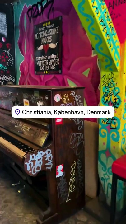 🇩🇰 Christiania le quartier alternatif au Danemark #denmark.mp4