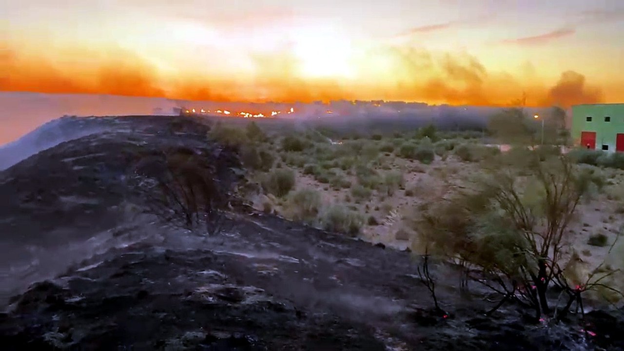 Incendio en Borox