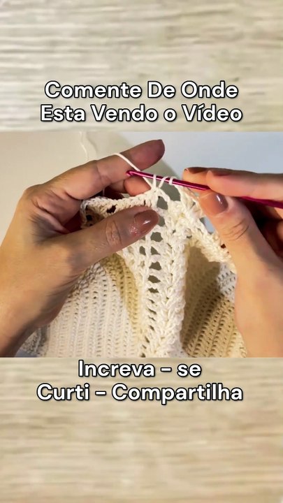 O método que faz toda diferença #crocheparainiciantes #crochecomdanda #crochê