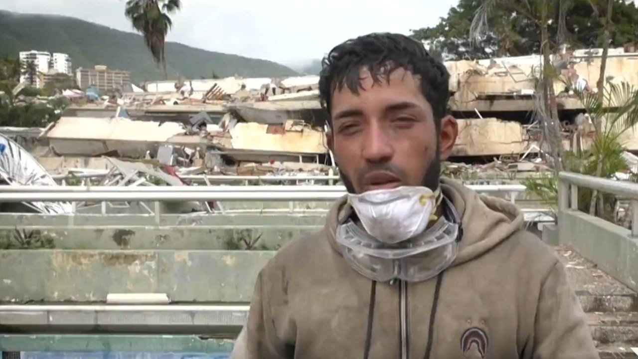 “Toda mi familia está atrapada, pero Dios me dijo tenemos que ayudar a los demás”: venezolano sobreviviente