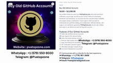 2026 Tips on How to Bu*y Old Github Account Top 7***8 ...