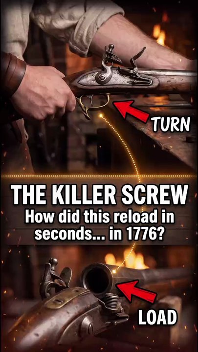 ⚙️ Turn This… Reload in Seconds?! 😱 The Ferguson Killer Screw (1776)