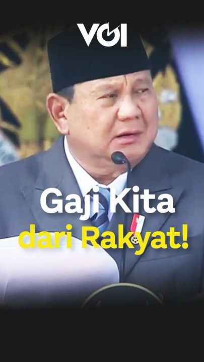 Ini Pesan Presiden Prabowo ke Polisi