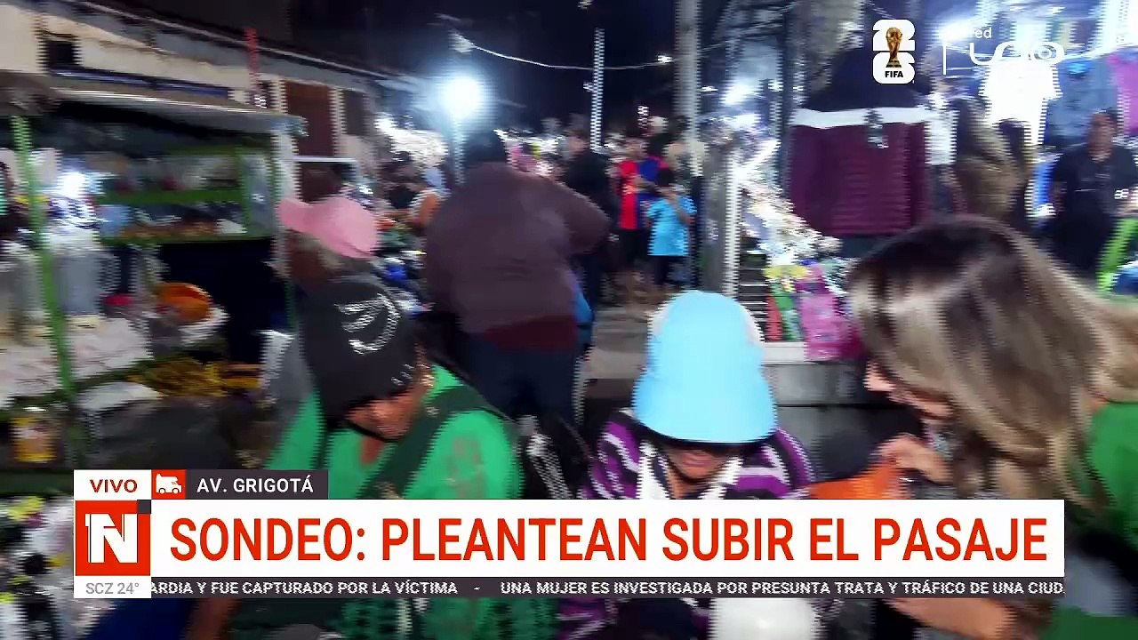 POBLACIÓN RECHAZA INCREMENTO DEL PASAJE EN SCZ