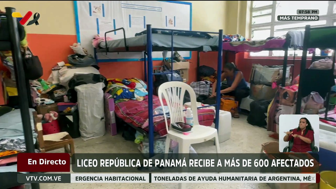 Autoridades inspeccionan distintos campamentos transitorios aperturados en La Guaira