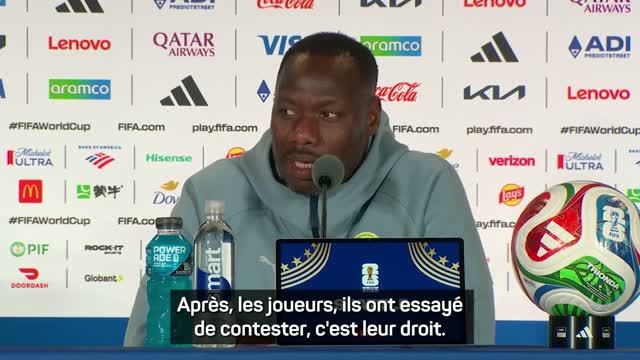 Sénégal - Thiaw : “Pour nous, il n'y avait pas penalty”