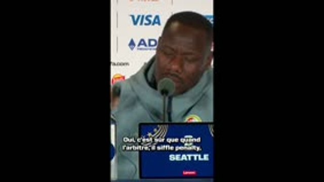 Sénégal - Thiaw : “Pour nous, il n'y avait pas penalty”