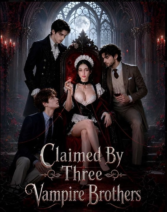 Claimed By Three Vampire Brothers