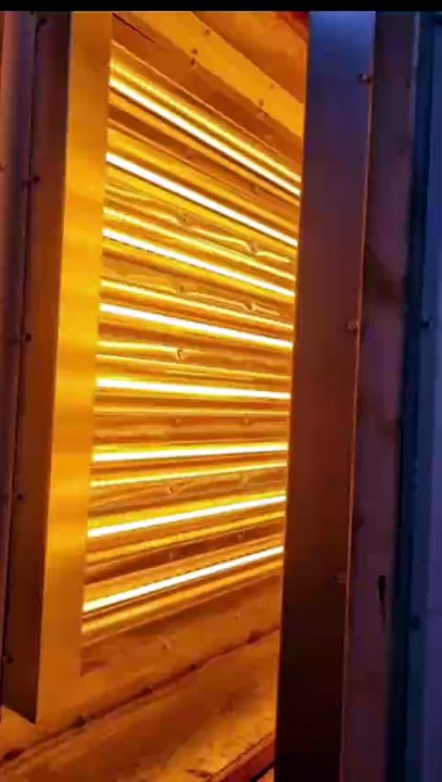 2000w Halogen Heating Lamp 850mm Half White Infrared Heater Lamps IR Emmiter For Metal Heating