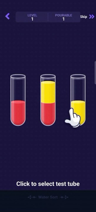 "Ultimate Color Sorting Challenge: Can You Solve This Water Puzzle?"