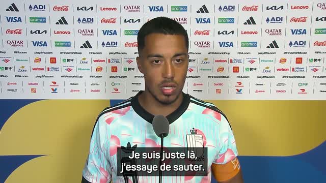 Belgique - Tielemans soutient l’arbitre sur les décisions concernant son but et le penalty
