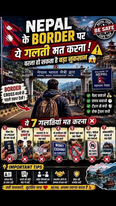 Nepal Ke Border Par Ye Galti Mat Karna! 😱🇳🇵"