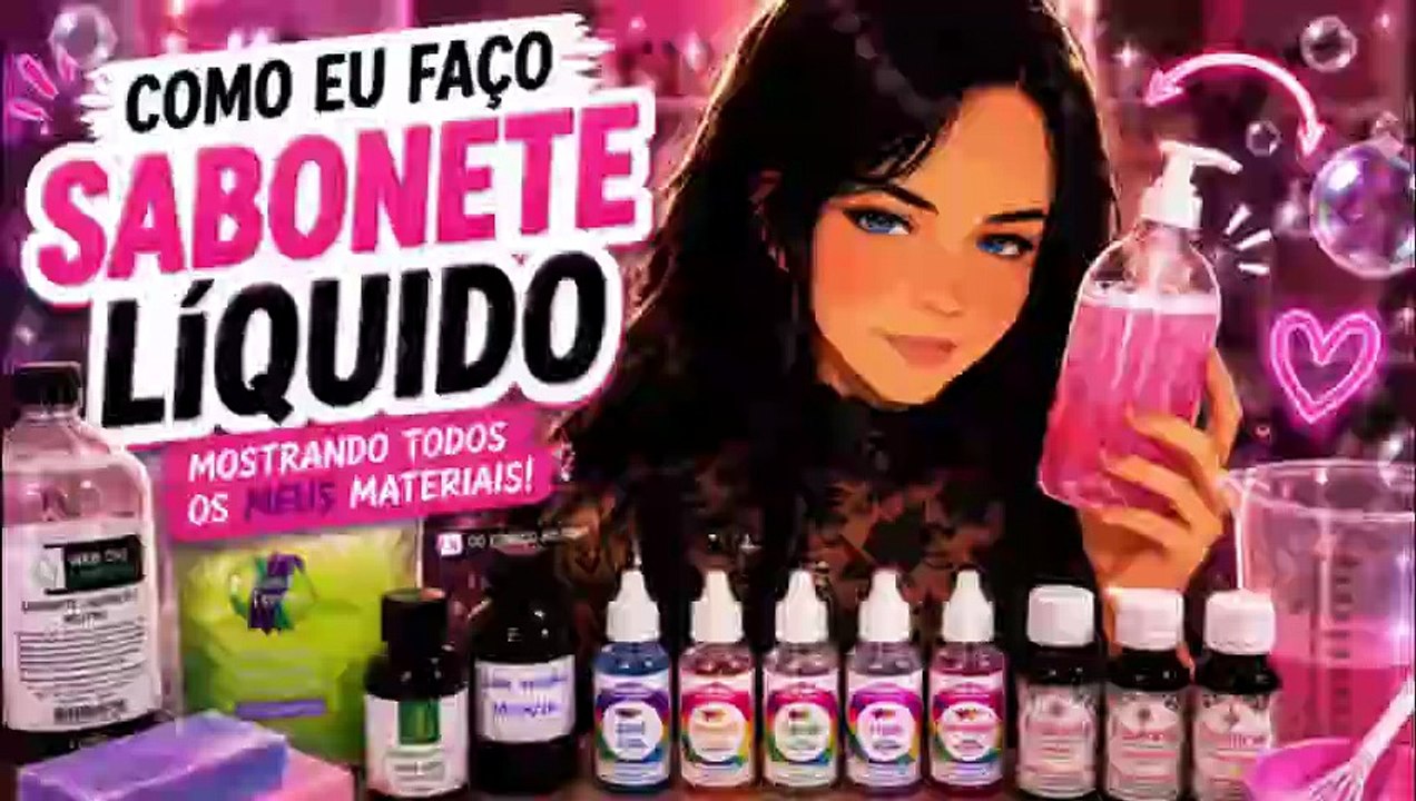 Como fazer sabonete líquido
