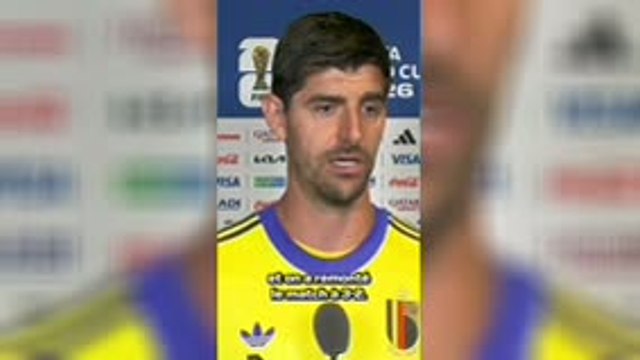 Belgique - Courtois : “Dans le foot, tu dois toujours y croire”