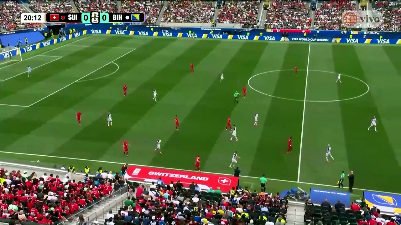 Suiza (4) vs Bosnia y Herzegovina (1) Partido Completo • Jueves, 18/06/2026 • Copa Mundial FIFA 2026