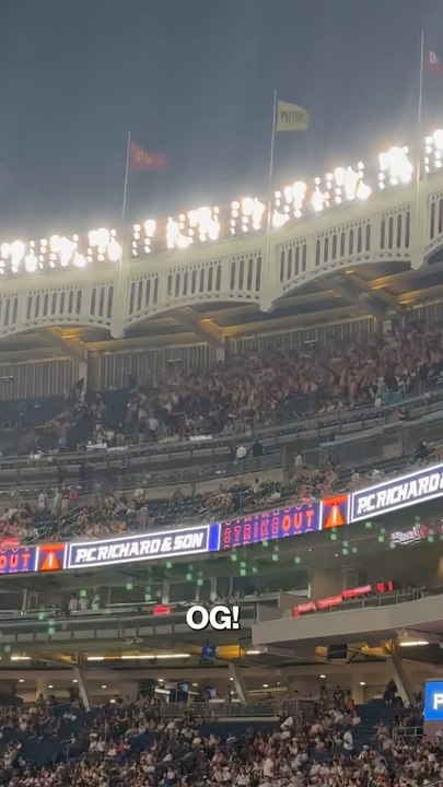 Knicks chants TOOK OVER Yankee Stadium!