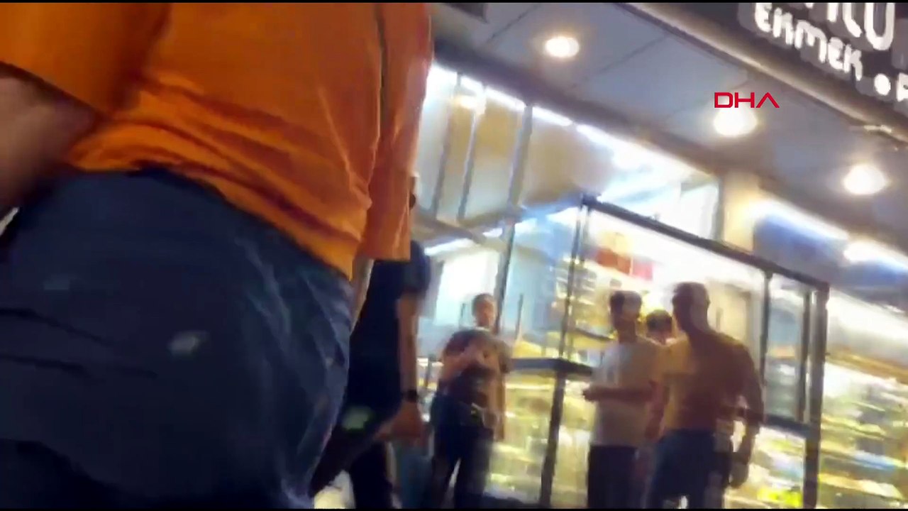 Diyarbakır'da taksicilerin durak anlaşmazlığı kavgası kamerada