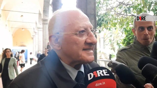 De Luca contro Fitto sui fondi Ue: Il Governo sta rapinando il Sud, dacci i soldi
