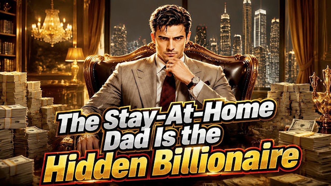 The Stay-At-Home Dad Is the Hidden Billionaire.