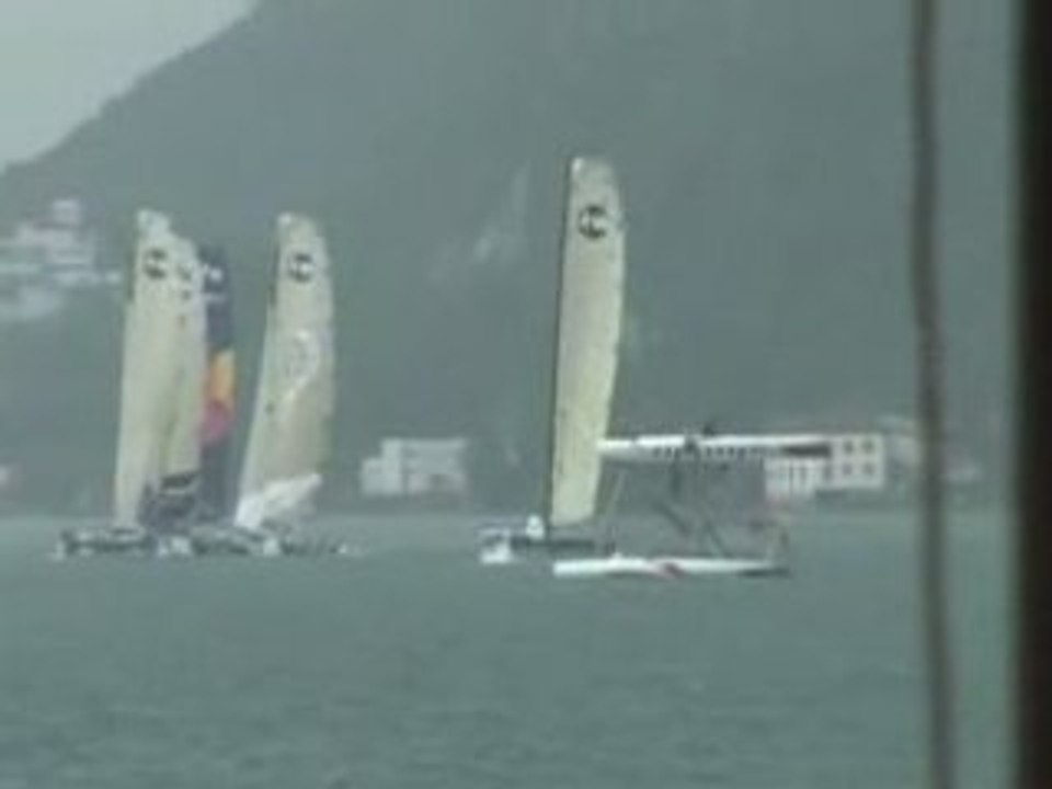 Alinghi Team Chavire à l'IShares Cup 2008