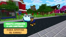 LA PAW PATROL AYUDA A RAYO MCQUEEN A GANAR LA CARRERA EN MINECRAFT 😱