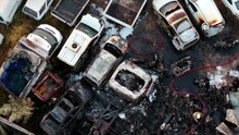 Otoparkta alevler yükseldi! İzmir’de 62 araç kullanılamaz hale geldi