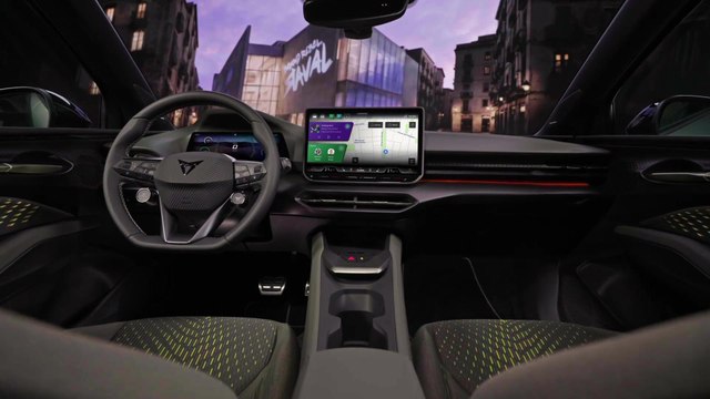 CUPRA Raval in Manganese Matt Interior Design