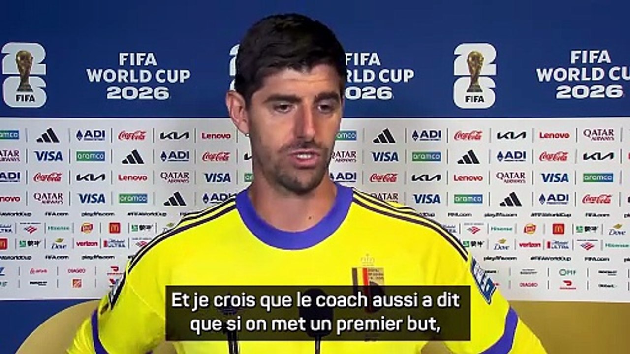 Courtois : “Dans le foot, tu dois toujours y croire”