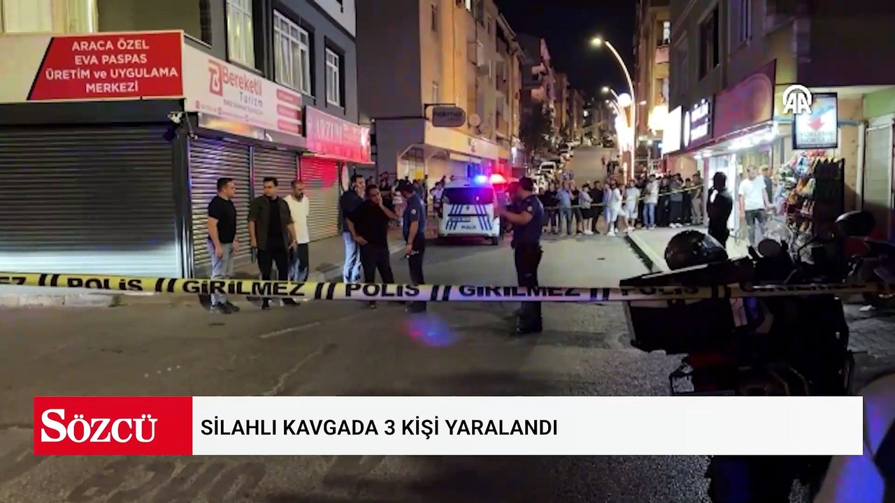 Silahlı kavgada 3 kişi yaralandı