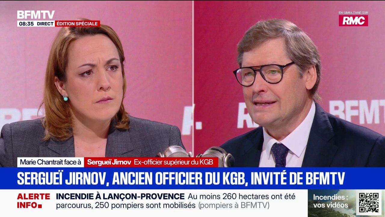 "Je suis persuadé que Poutine ne changera pas d'avis", estime l'ancien officier du KGB Sergueï Jirnov à propos de la guerre en Ukraine