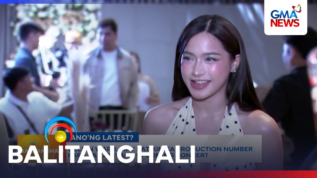 Jillian Ward, may patikim sa production number para sa kanyang upcoming concert | Balitanghali