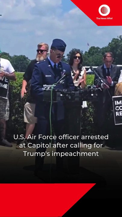 U.S. Air Force officer arrested at Capitol