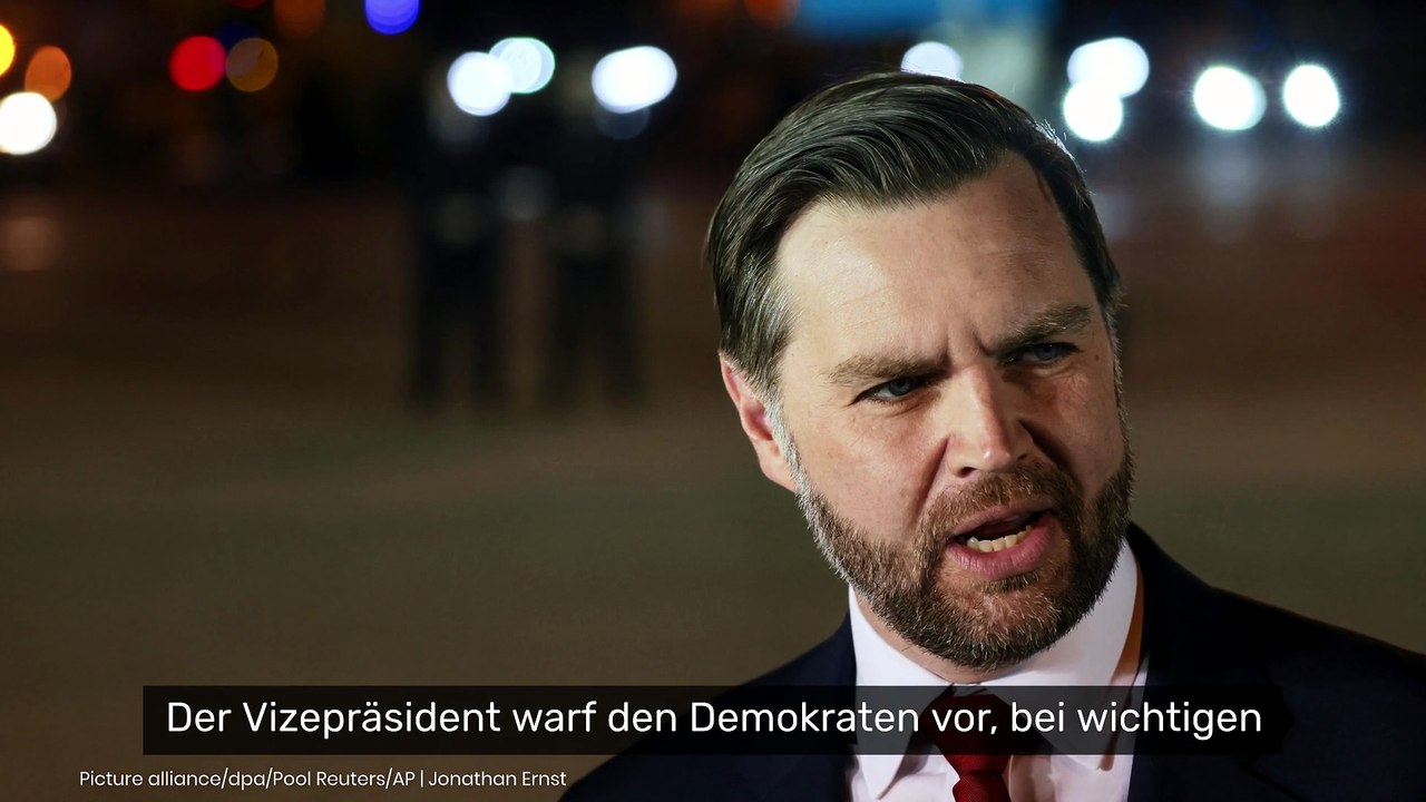 JD Vance: TV-Interview geht nach hinten los – Trump-Vize in Bedrängnis
