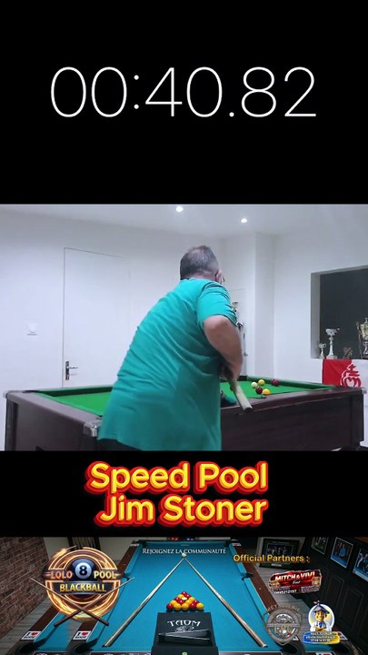 1.49.01 Speed Pool Jim Stoner #8ball #8pool #blackball #billard #ultimatepool #pourtoi #fyp #fluxshorts #reels