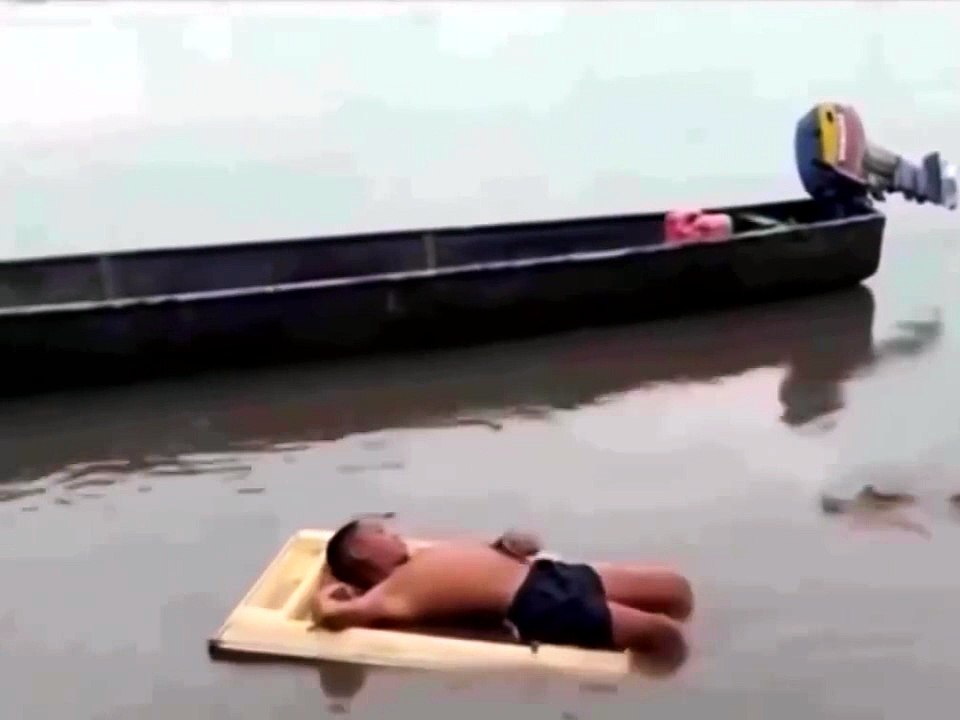 SOMETIMES YOUR BIGGEST THREAT BECOMES YOUR CHILLEST NEIGHBOR. WHEN YOU DON'T PANIC. JUST RELAX.
