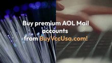 Buy New AOL Mail Accounts – 100% Phone Verified