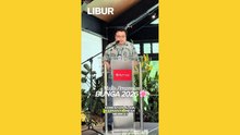 Majlis Perasmian Bunga 2026, Keindahan Alam Warnanya Indah Memikat