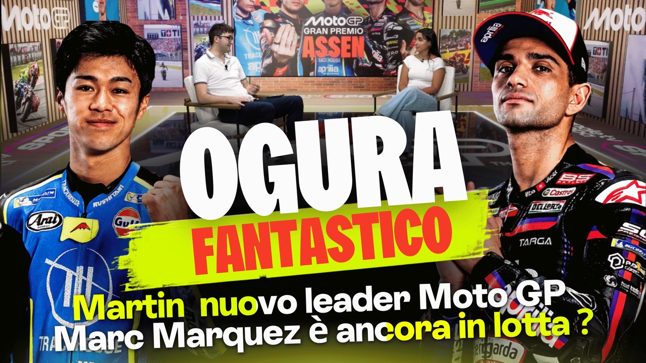 Ogura scrive la storia ad Assen: !! Jorge Martin è il nuovo leader del mondiale MotoGP