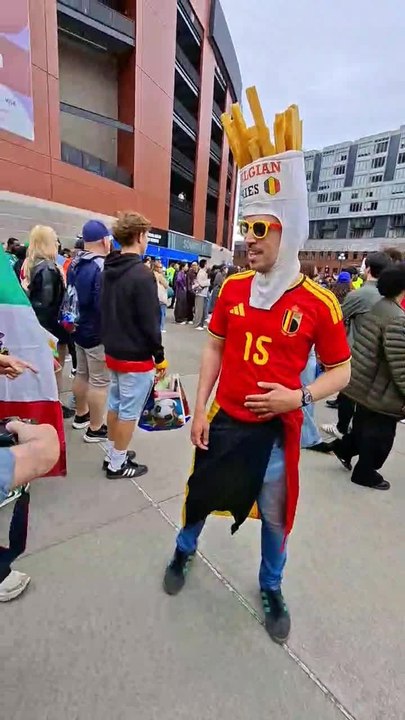 Remy Meunier, l'homme frites des Diables Rouges aux USA