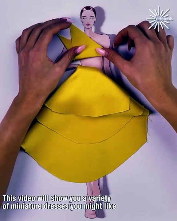 Miniature dresses to get inspired by!👗✨